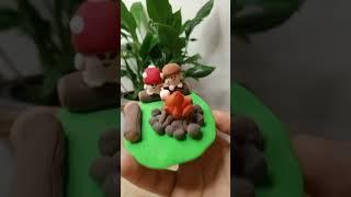 Милашки  Лепка из легкого пластилина #plasticine #пластилин #легкийпластилин #поделкиизпластилина