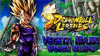 All Vegeta Majin Voice Clips • Dragon Ball Legends • Voice Lines (Christopher Sabat) - ENGLISH