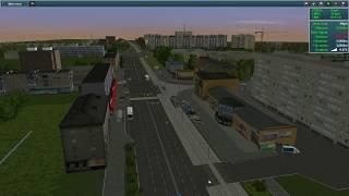 Трамвайный маршрут № 1 в городе Смоленск. Trainz