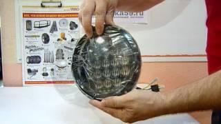 Фара головного света CREE 105W LED для Jeep, Defender, УАЗ, Нива, Волга