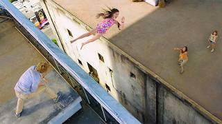 Owen Wilson Throws Child Across Rooftop | No Escape (2015) | Owen Wilson, Lake Bell | Movie Clip 4K