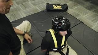 Protective Helmet Display and Application