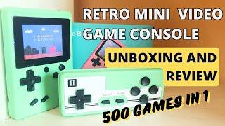 Retro Portable Mini Handheld Video Game Console