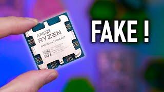 Beware! Fake Ryzen 7800X3D CPUs are being sold