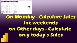 Calculate Sales dynamically based on Conditions in PowerBI using DAX | MiTutorials