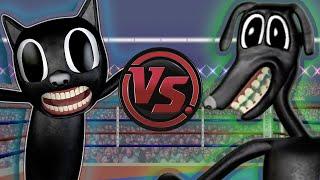 CARTOON CAT vs CARTOON DOG! (Cartoon Dog vs Cartoon Cat Song) | CARTOON RAP ATTACK