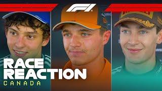 Drivers React After The Race | 2025 Canadian Grand Prix