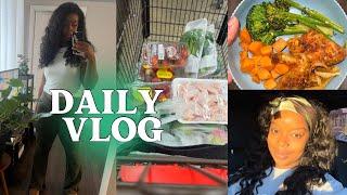 Vlog| weight loss goal reached, meal prep