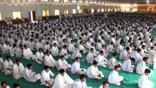 1,331 Maharishi Vedic Pandits chanting Atirudrabhiskek at the Brahmasthan of India.