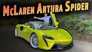 2025 McLaren Artura Spyder | The P In This PHEV Is For Performance