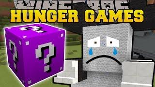Minecraft: SAD PANDA LAND HUNGER GAMES - Lucky Block Mod - Modded Mini-Game