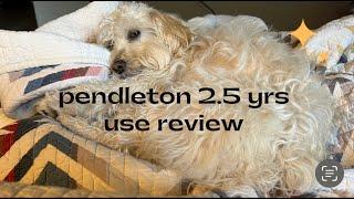 Pendleton blanket review-- 2.5 yrs of use