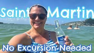 "Free" Beach Day in St Maarten while on board Wonder of the Seas + Dinner at 150 Central Park