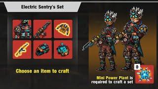 Zero City - Crafting the new ranger set | Electric Sentry anoumalus set 6/6 .