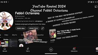 YouTube Rewind 2024 Channel Febbil Octaviana