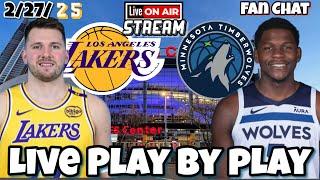 Los Angeles Lakers vs Minnesota Timberwolves Live NBA Live Stream