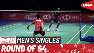 TotalEnergies BWF World Championships 2021 | Kidambi Srikanth (IND) [12] vs Pablo Abian (ESP) | R64