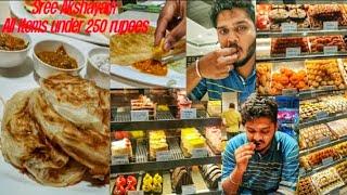 Sree Akshayam Velachery restaurant full review||More than 100 varieties of desserts and sweets