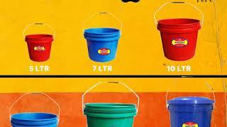 Mark Plast Paint Bucket Range