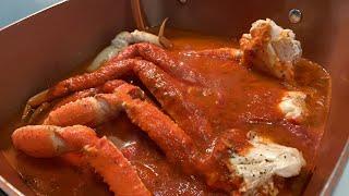 MRS. G  ADVENTURES is going live! Cooking Crabs in tomato sauce