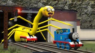 Building a Thomas Train Chased By Minion.exe,Thomas Train Eeater,Cursed Thomas and Friends in GMOD