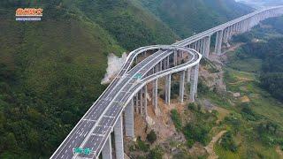 Aerial China:An adjustable highway in Guizhou, with a humanized design. Do you support such a design