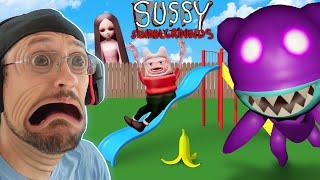 It's Adventure Time on Sussy Wussy's Playground!  (FGTeeV Mashup Games)