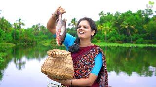 Red Snapper Fish Masala & Butter Rice for Lunch | Ghee rice Recipe | Traditional Kerala Lifestyle.