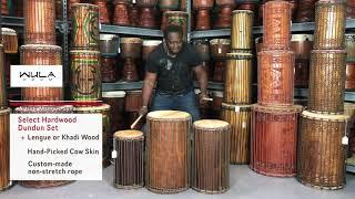 Wula Hardwood Select Dundun Set - Mangue Sylla