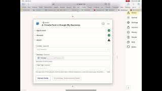 How to use Zapier to connect Facebook page and Google my business | task automation