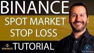 BINANCE - STOP LOSS - TUTORIAL - (SPOT MARKET)