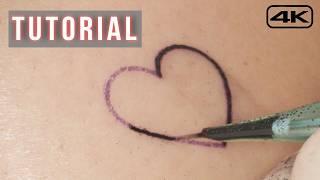 Beginner Tattoo Tutorial on Real Skin - How to Tattoo  GIVEAWAY 