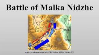 Battle of Malka Nidzhe