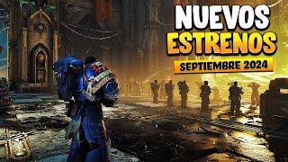 TOP 10 NUEVOS JUEGOS que llegan en Septiembre 2024 