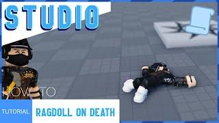 ROBLOX STUDIO | How to make Ragdoll on Death