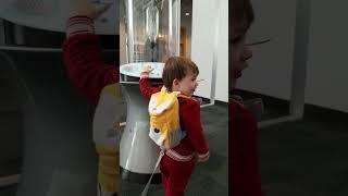 his first time at center of science&industry #cosi #ohio #science #subscribe #ohdaddio #parenting