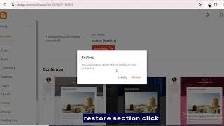 how to upload theme in blogger