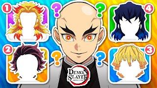 МОЖЕШЬ УГАДАТЬ ВОЛОСЫ? ️ Demon Slayer / Kimetsu no Yaiba Season 3 