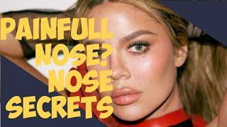 khloe kardashian reveals her nose secrets #khloekardashian