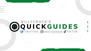Channel Intro - Quick Guides - BillyCrock - Call Of Duty