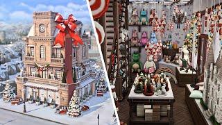 The Ultimate Christmas & Toy Shop | The Sims 4  Speed Build + Interior Walkthrough