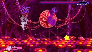 Kirby Star Allies - Void Termina & Void Soul battle (Soul Melter)