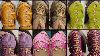 Designer blouse Sleeves Designs 2025 / Blouse bahi Designs Idea/ Baju ki Design / Blouse Design