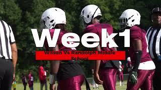 Wilson Vs Randolph Middle School Week 1 -SHOTBY32