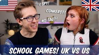 School Games! British VS American | Evan Edinger & Harmony Nice