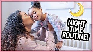 Realistic Night Time Routine with a Toddler! (Single Mom)