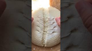 Stitching Sourdough #breadart #corset #sourdough