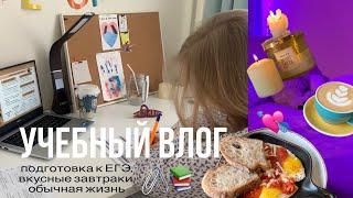 учебный влог: два дня из жизни, с комфортным темпом учёбы️️