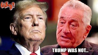 PURE EVIL': Robert De Niro Unleashes On Donald Trump!