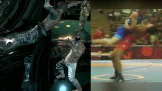 Wrestling Takedowns in Batman Arkham Knight